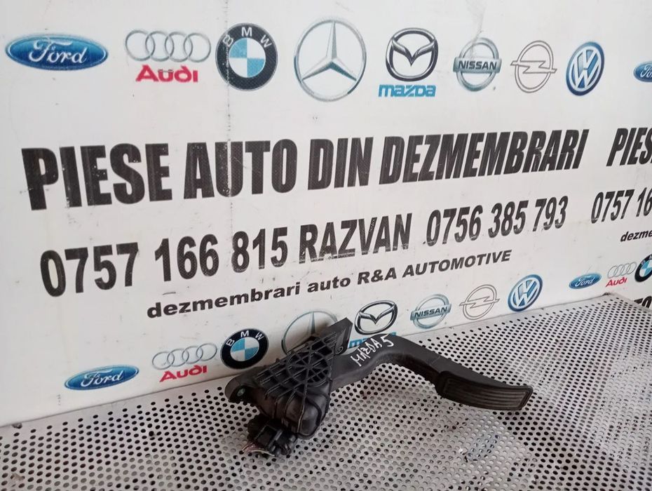 Pedala Acceleratie Mazda 5 2.0 Diesel RF7J An 2005-2006-2007-2008-2009-2010 Volan Stanga -3480Dezme