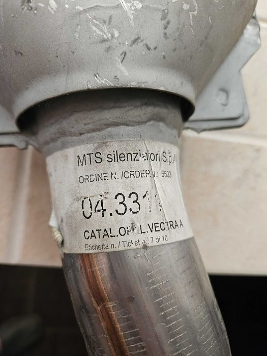 Vand catalizator pt Opel Vectra A, Calibra produs de MTS (04.3311)