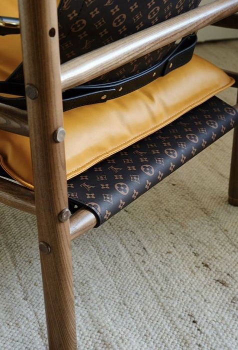 Дизайнерское кресло в стиле Safari / Louis Vuitton