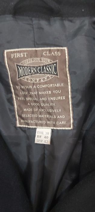 Дамско вълнено палто размер М