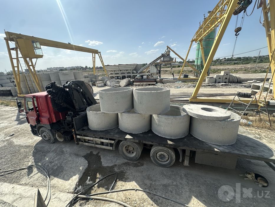 Кольца стеновые любого размера, Beton quvirlar harhil oʻlchamda