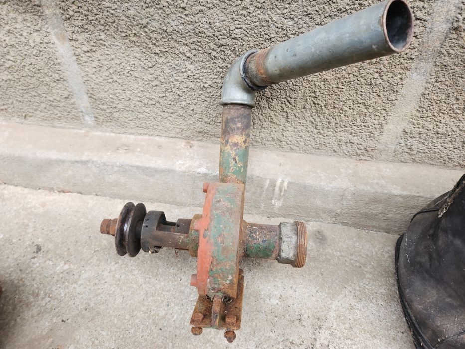 Motor mare cu pompa pentru irigatii/ solar pe curea