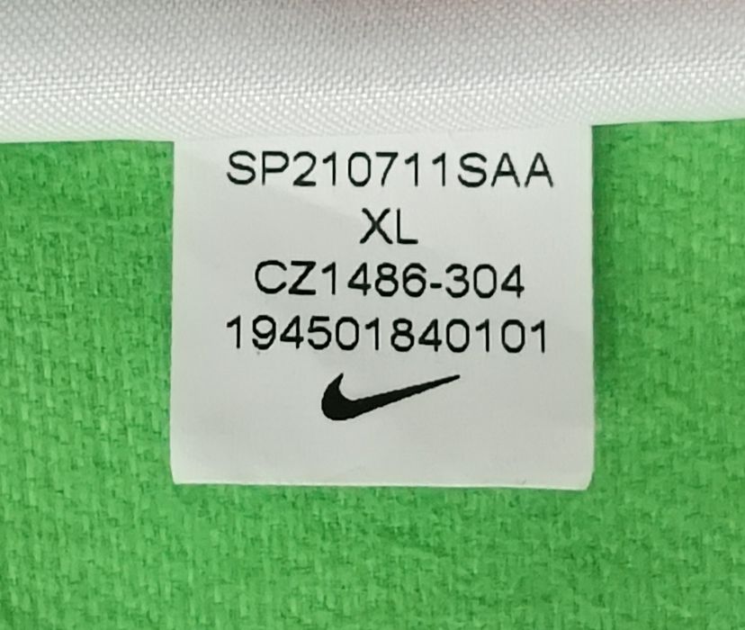 Nike DRI-FIT Hoodie оригинално горнище XL Найк спорт суичър зелено горно горница