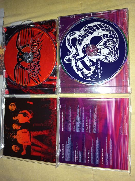 Дискове на Aerosmith и Whitesnake