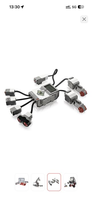 Конструктор LEGO Mindstorms 45544, деталей 541 шт
