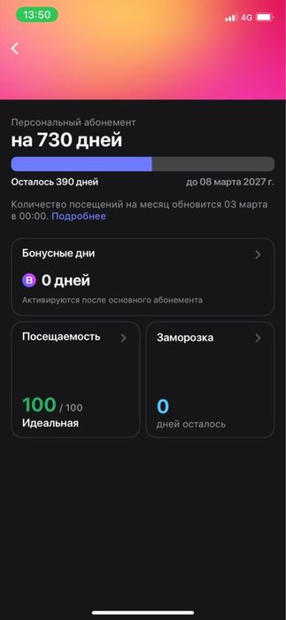 Продам 1fit 390 дней