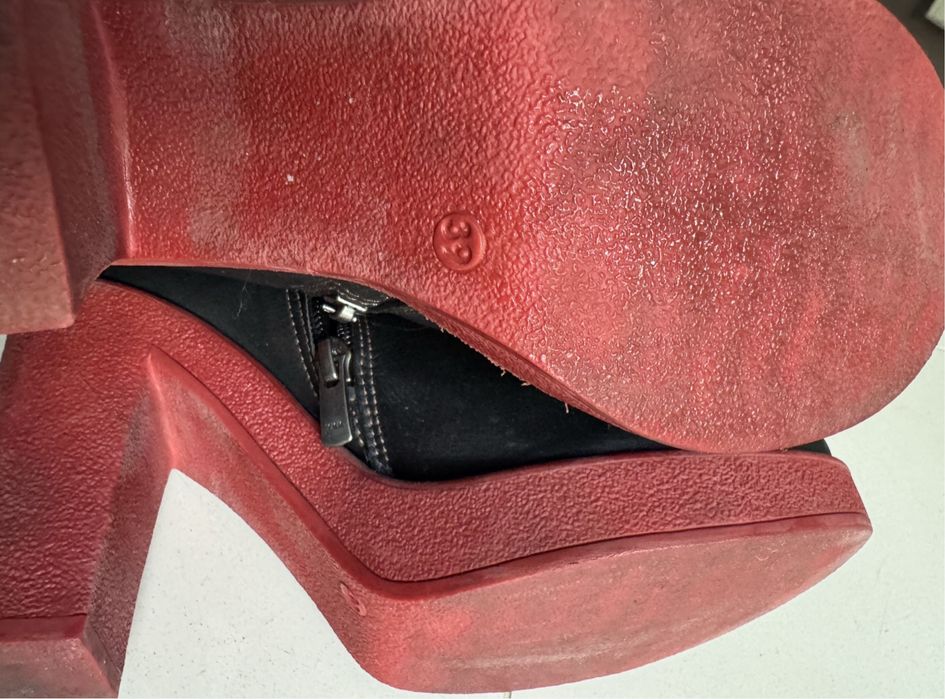 Ботуши от естествена кожа и гьон