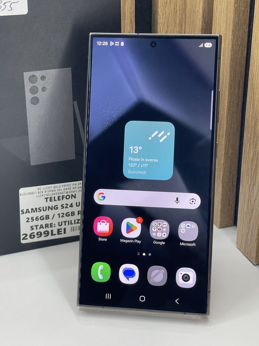 Samsung S24 Ultra 256Gb 12Gb ram Garantie/Factura #63544