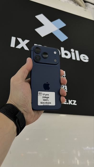 iphone 17 pro 256 100% 60 циклов sim+e sim
