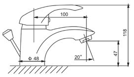 Смесители с керамична глава Ø40-стоящи,стенни,автом.,изтегл. се маркуч