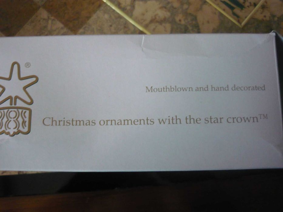 Стъклени играчки за елха INGE GLAS