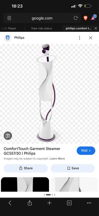 Calcatpr cu aburi Philips comfort Touch - la sub jumatate de pret