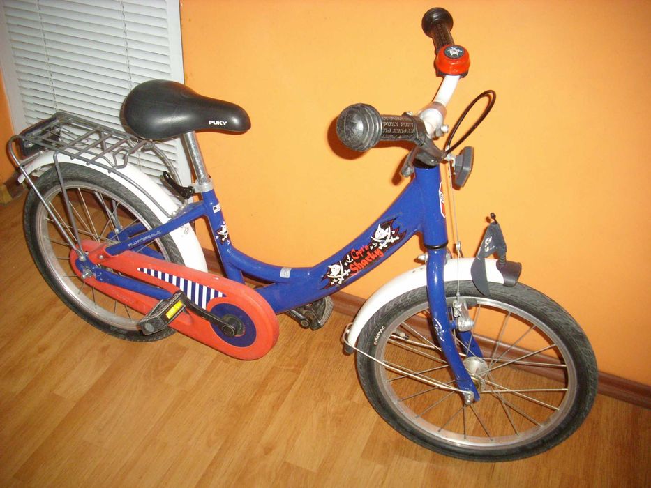 PUKY 18",16" АЛУМИНИЕВ детски велосипед,колело с помощни колела.Промо