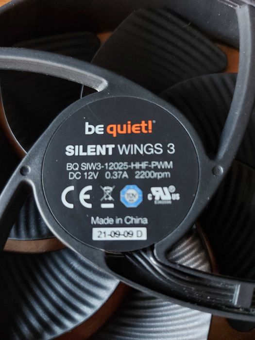 Be quiet silent wings 3 120mm pwm high-speed