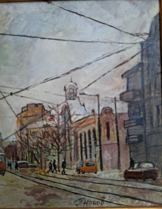 Картина картини Петър Ненов Стара София