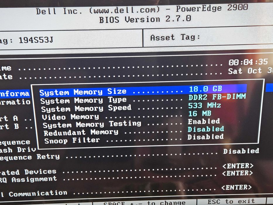 Dell Poweredge 2900