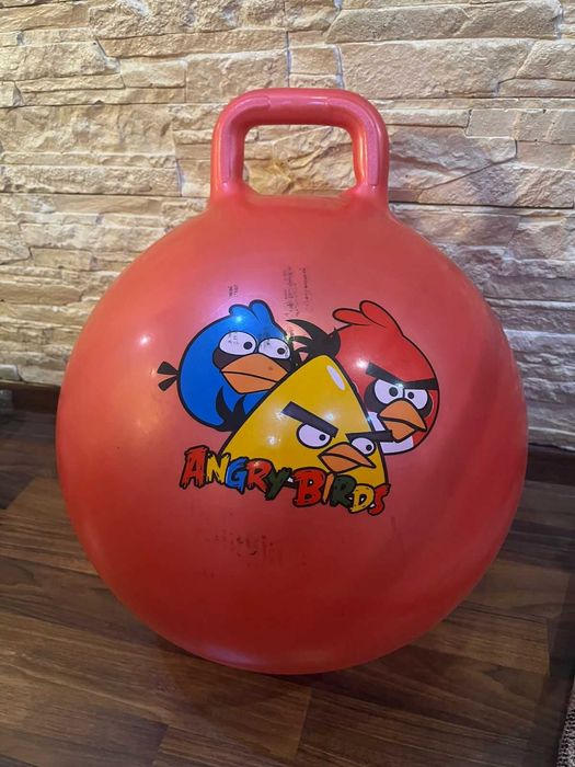 Фитнес мяч с ручкой