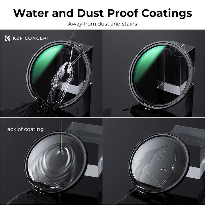 K&F Concept Магнитен филтър с регулируема плътност ND8 ND128 Variable