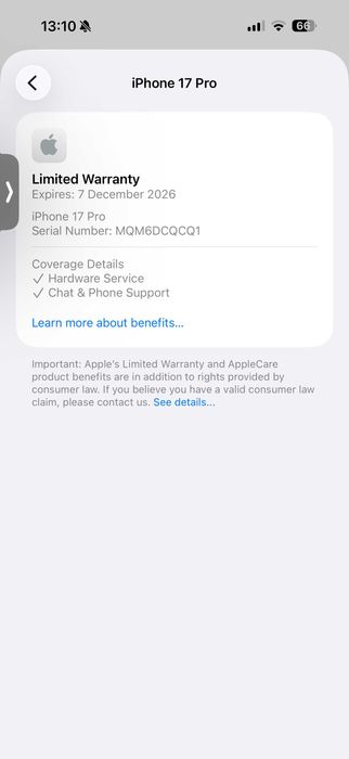 1TB! НОВ! iPhone 17 PRO * Лизинг от 51€/мес * SILVER - 1000GB - ГАРАНЦИЯ USA