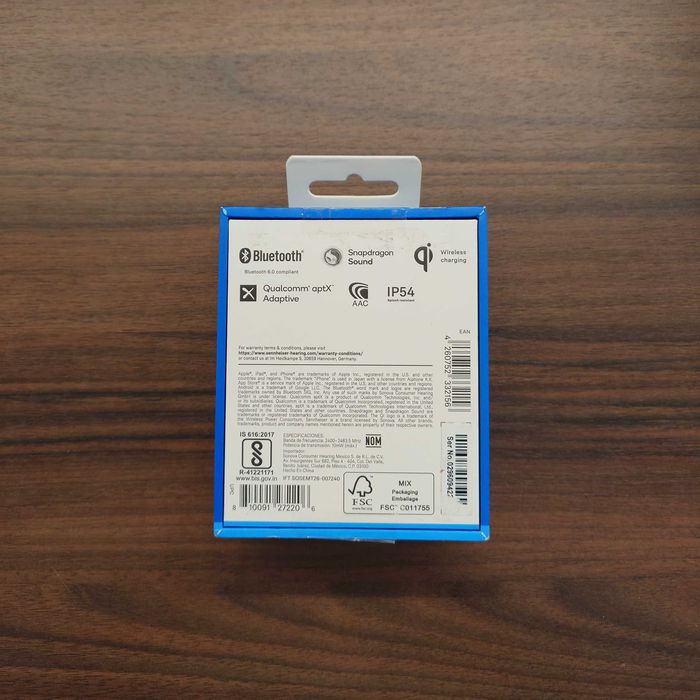 Căști Sennheiser Momentum True Wireless 5, graphite. Noi. Pachet complet!