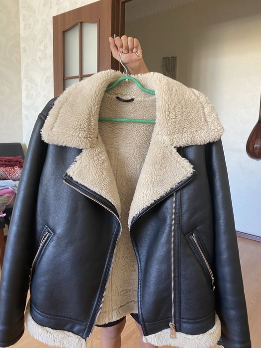 Продам кожанную дублёнку