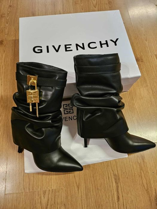 Givenchy боти естествена кожа