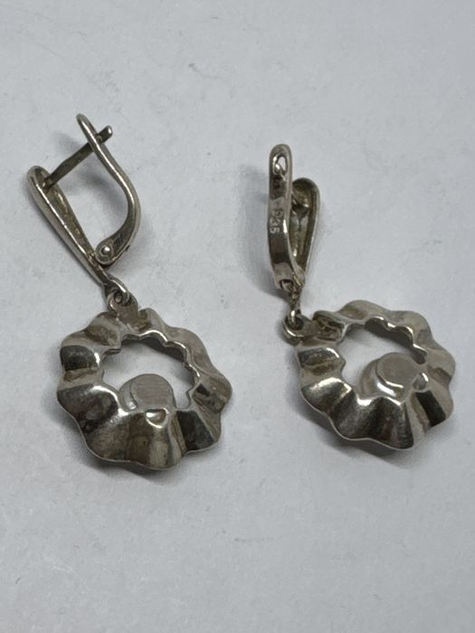 сребърни дамски обеци 5.12гр 925