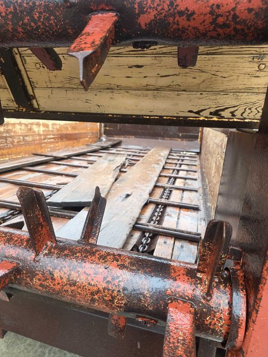 Mig de gunoi, remorca de bălegar cu tracțiune Record 3.5 tone