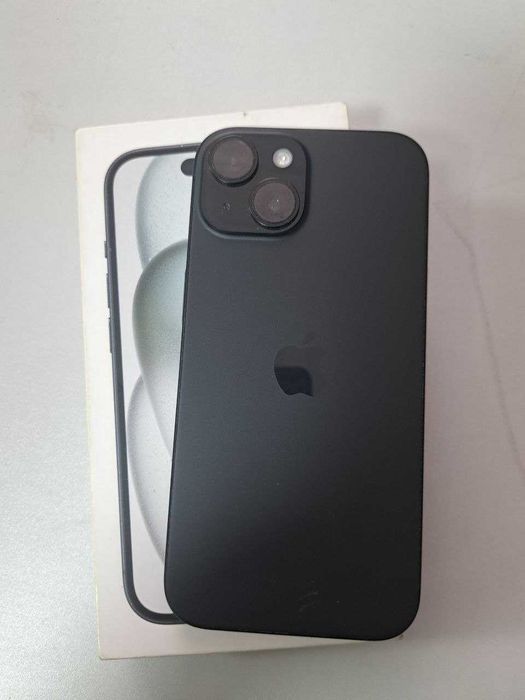 Apple iPhone 15  128 гб (950205 г. Кокшетау, ул. Абая 128,21)