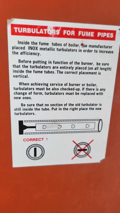 Centrală termică pe gaz Cazan de oțel pentru apă caldă