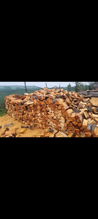 Lemne de foc taiate sparte fag stejar paletizate
