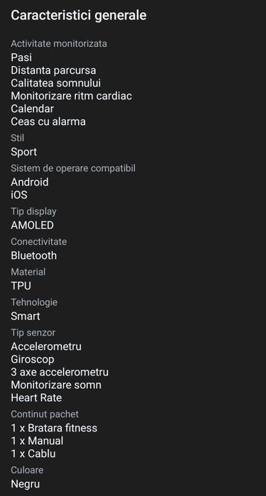 Bratara fitness Xiaomi Mi Band 4