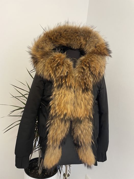 Geaca blana naturala marimea s