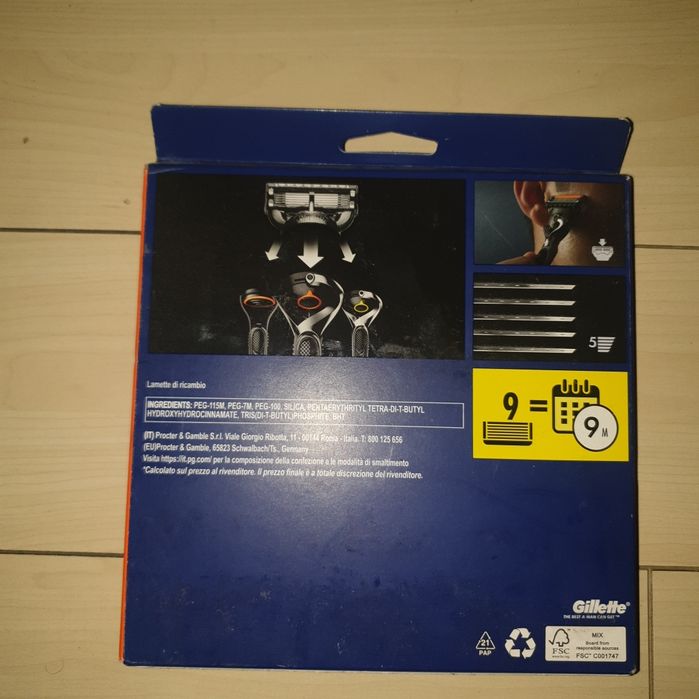 Set 9 rezerve Gillette Proglide sigilat