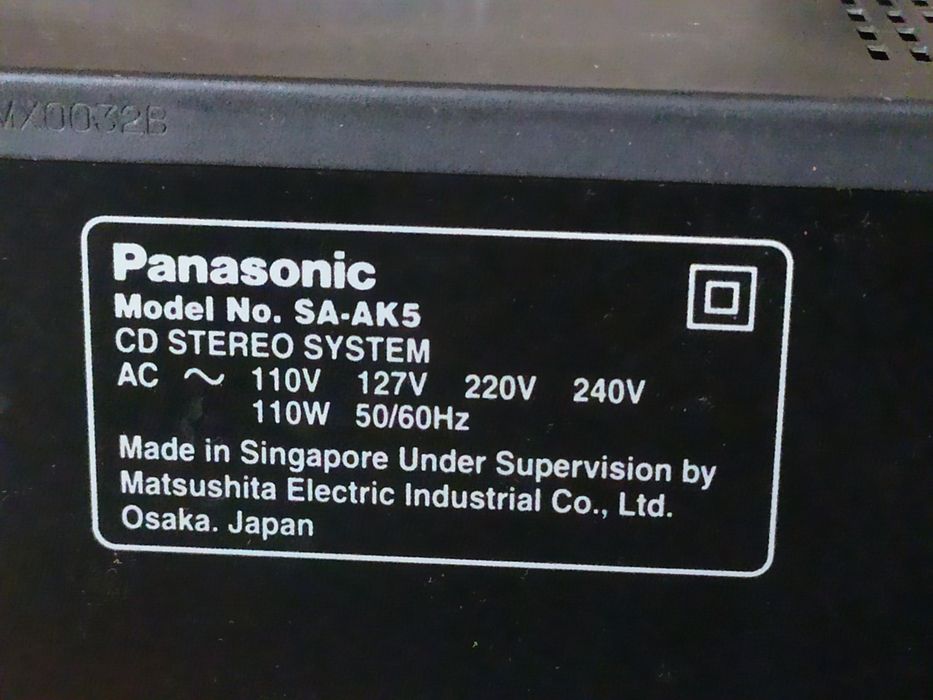 Музыкальный центр Panasonic
