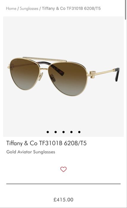 Оригинални дамски очила Tiffany & Co TF3101 B 6208/T5