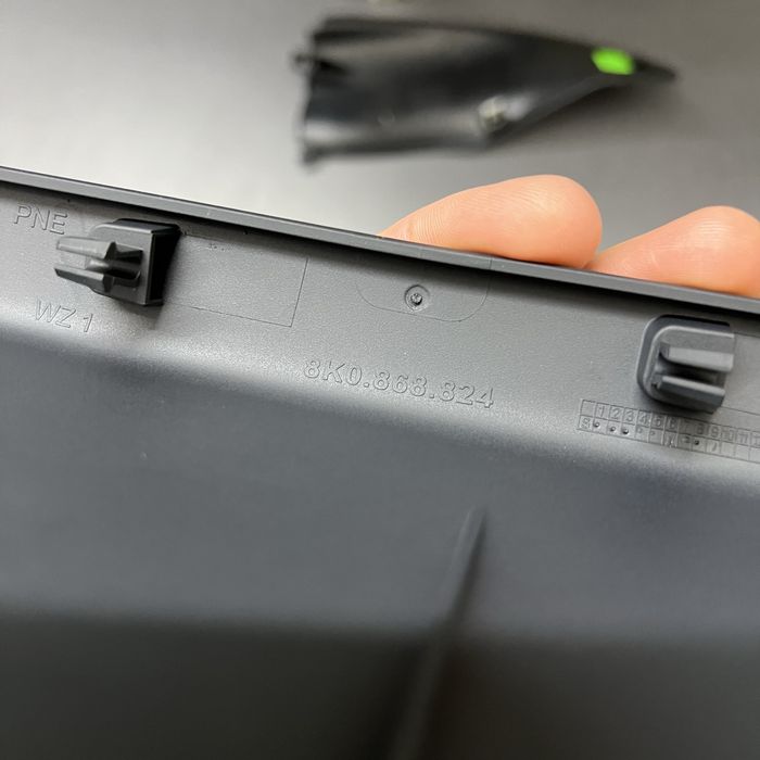 Пластик салона ауди а4 б8