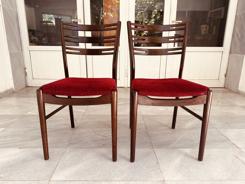 Шведски винтидж трапезни столове Mid Century Modern – 2 бр.