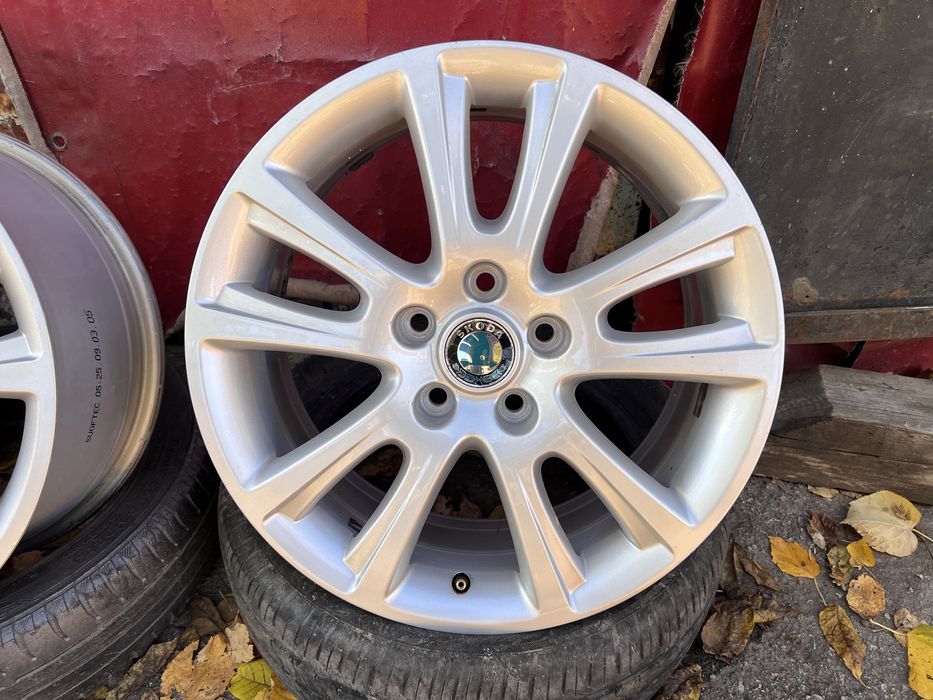 Оригинални Джанти за Шкода Skoda 17” 5x112 7j ET54