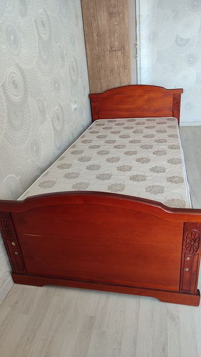 Кровать прочная, с грузоподъёмностью до 150 кг