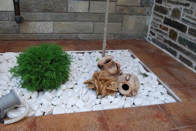 Piatra decorativa gradina/marmura Thasos 1-3/3-6/6-10 cm- PRET/KG