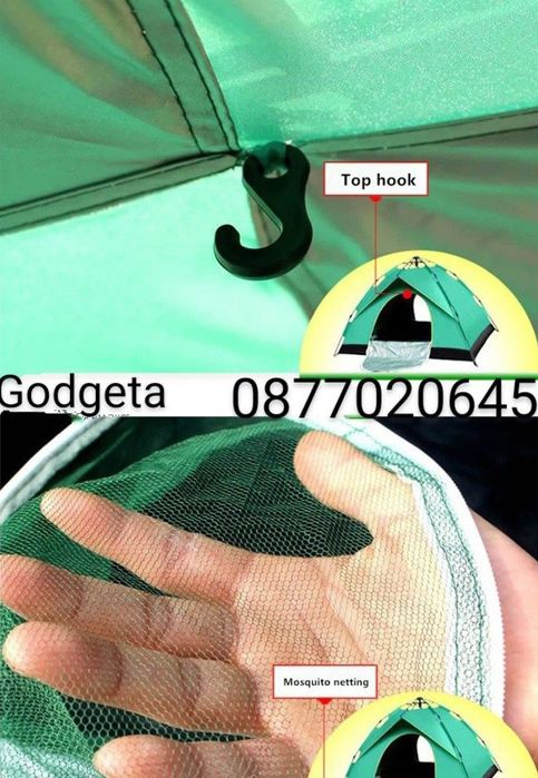 Нова 4 местна палатка за риболов, къмпинг, туризъм и др