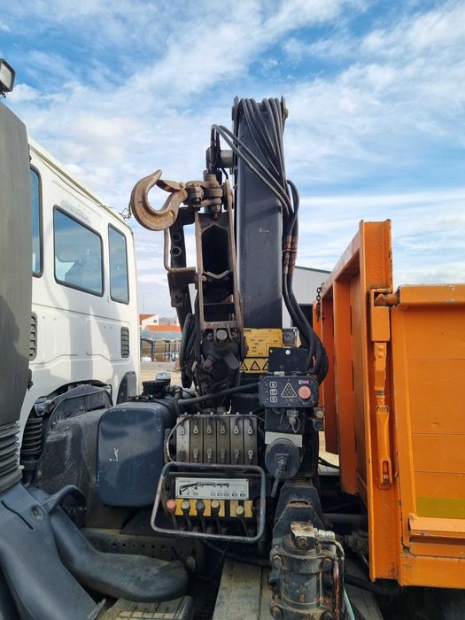 Iveco Magirus Eurotech cu macara hidraulica Markel tip 1253K2