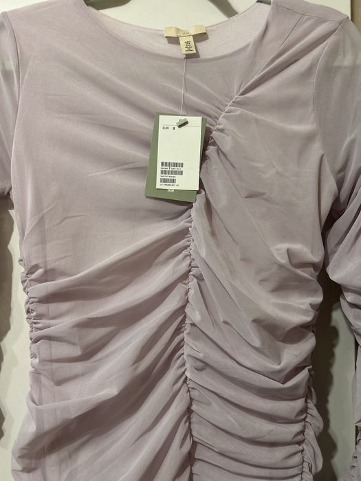 Лилава рокля H&M