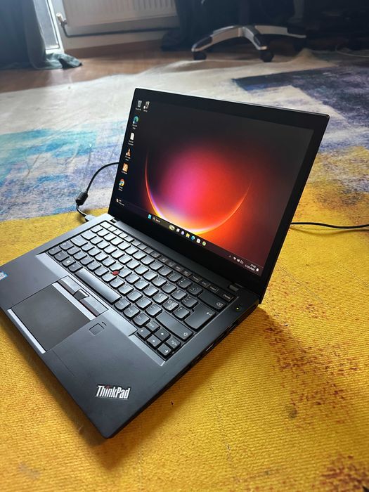 laptop Lenovo Thinkpad T470s, i7 gen 6, ram 12 gb, ssd 120