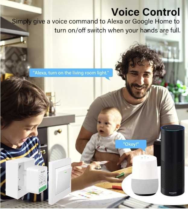 Smart Switch Comutator Inteligent Tuya Smart Smart Life