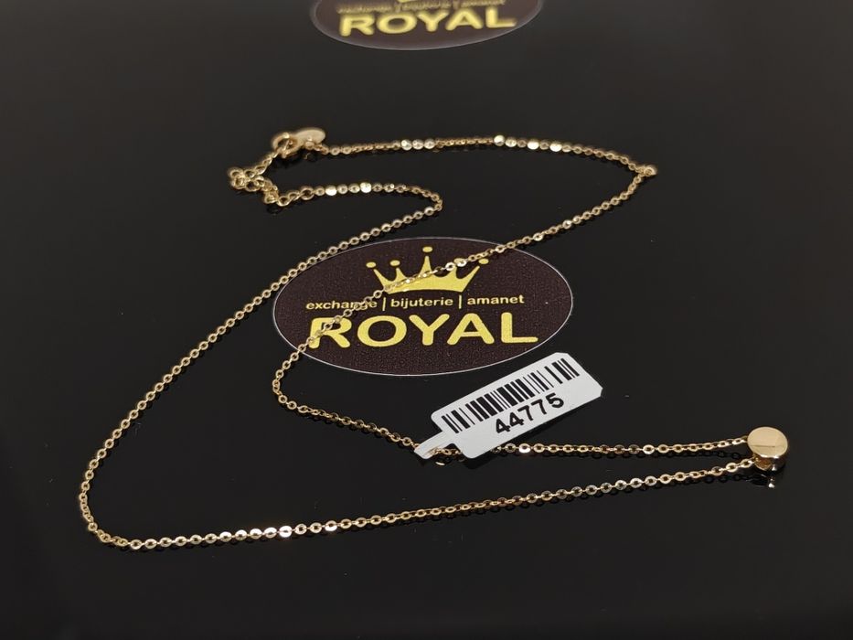 Bijuteria Royal: Lanț aur 14k/1.41 gr