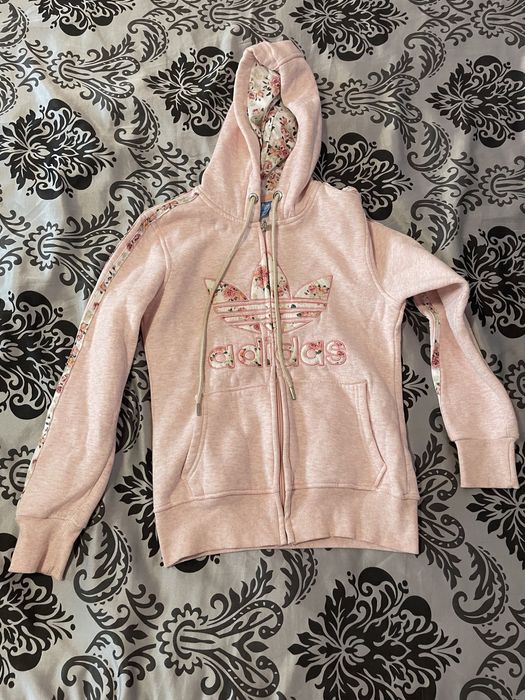 hanorac roz ADIDAS