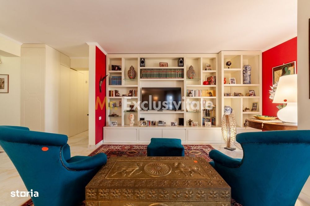 Apartament ultracentral - 3 camere, 167 mp, 2 terase, 2 locuri de parc