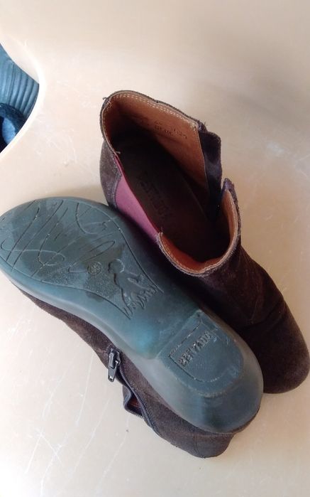 Боти ,естествена  кожа